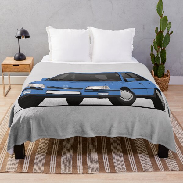 Item preview, Blue Kadett E GSi car illustration designed and sold by knappidesign.