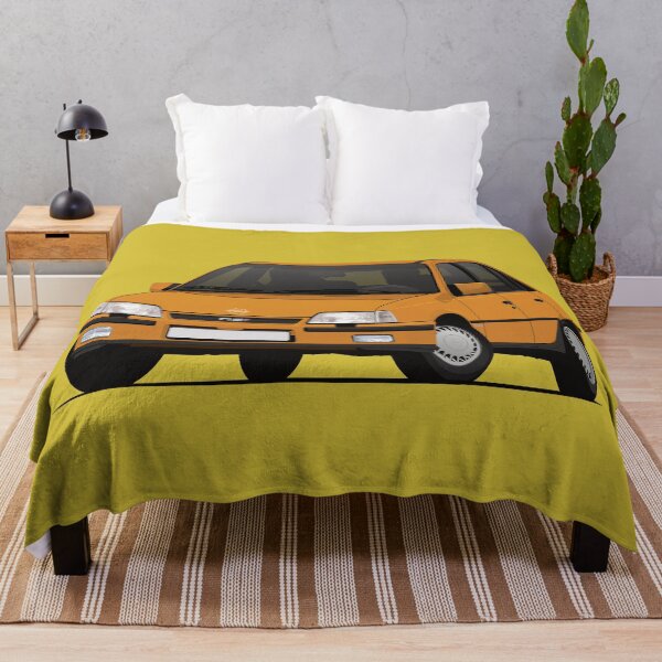 Item preview, Orange Kadett E GSi car illustration designed and sold by knappidesign.