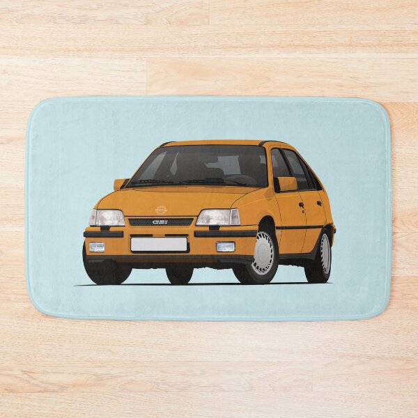Item preview, Orange Kadett E GSi car illustration designed and sold by knappidesign.