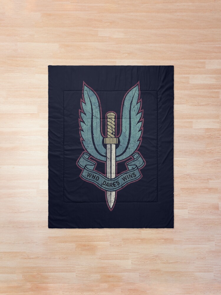 Alternate view of British Special Unit - Who Dares Wins Comforter