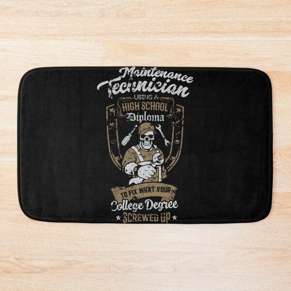 Item preview, Maintenance Technician High School Diploma designed and sold by Clinton Thomas.