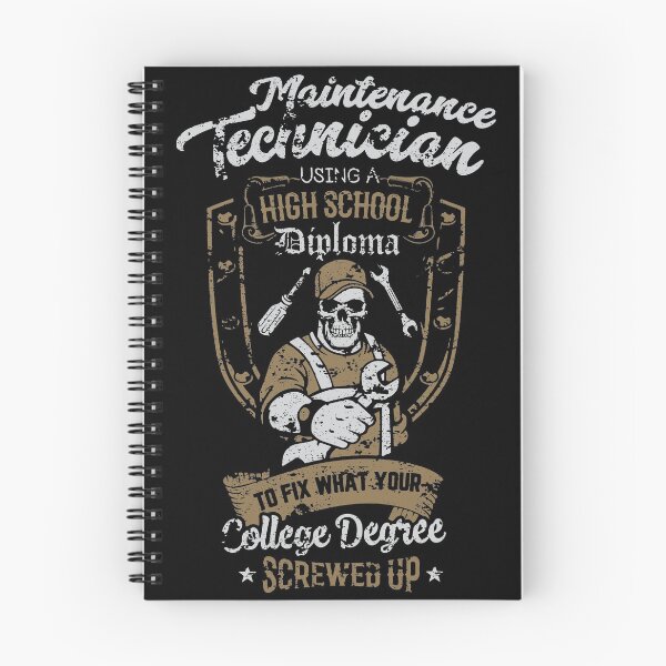 Item preview, Maintenance Technician High School Diploma designed and sold by Clinton Thomas.