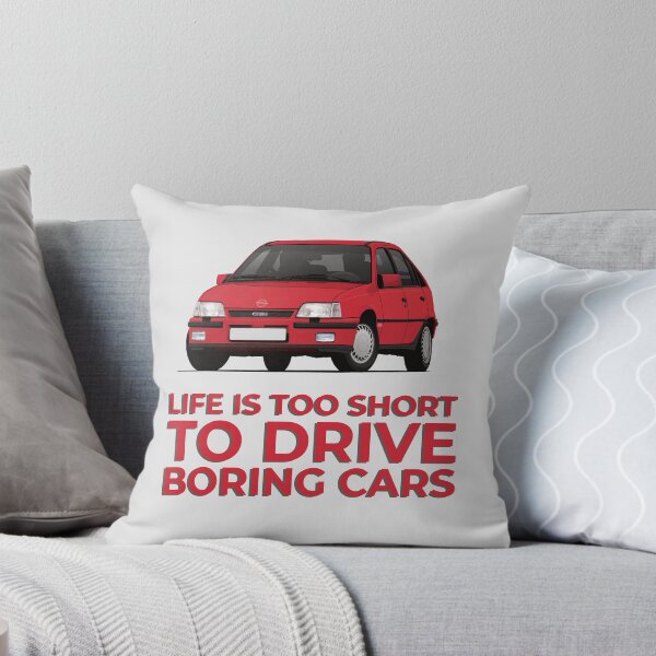 Item preview, Life is too short to drive boring cars - Red Kadett E GSi designed and sold by knappidesign.