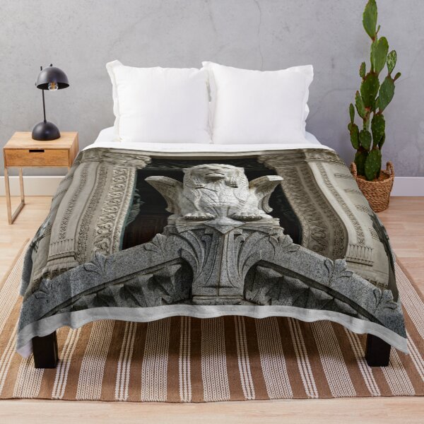 Item preview, Entrance to the Basilica of Fourviere guarded by the winged lion designed and sold by KERES Jasminka.