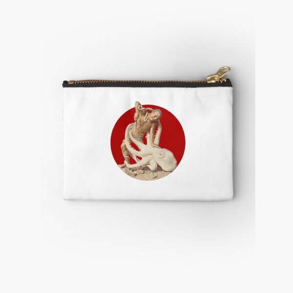 Item preview, Japanese Flag - Man Knifing a Big Octopus  designed and sold by weavernap.