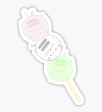 pusheen dango pastel kawaii Sticker