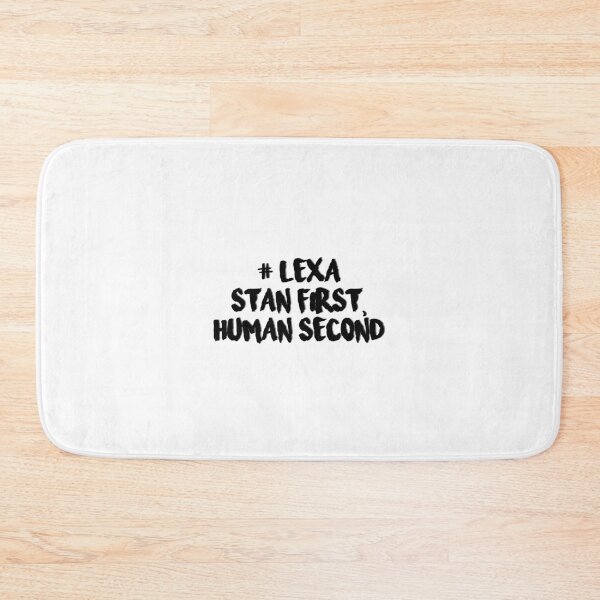 Item preview, Lexa stan first, human second designed and sold by rynbower.