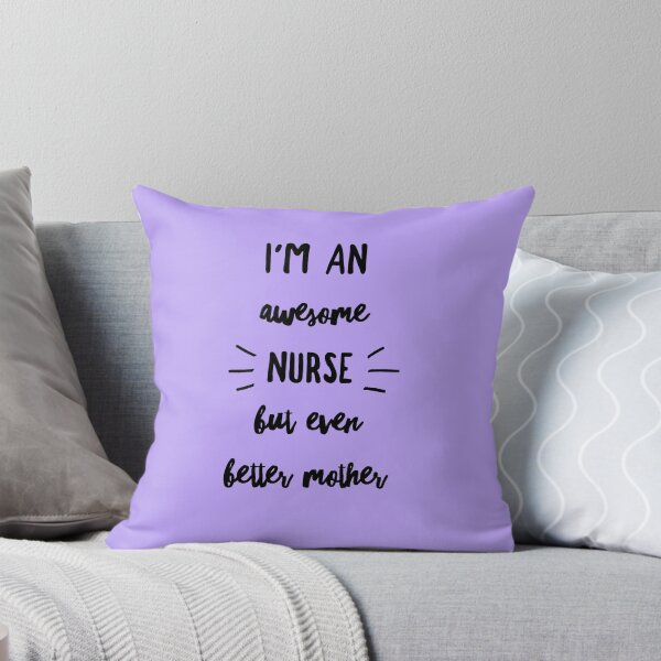 Item preview, I'm an Awesome Nurse but Even Better Mother designed and sold by 2CreativeNomads.