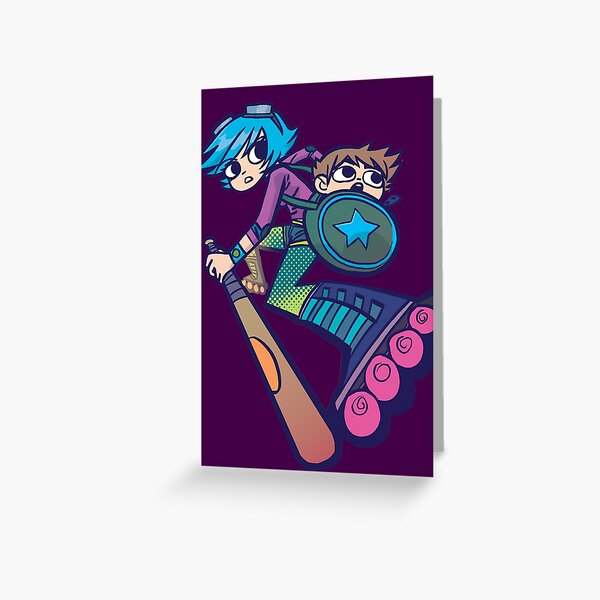 scott pilgrim birthday cards