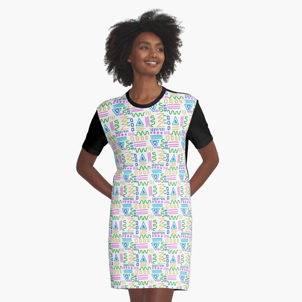 Item preview, Graphic T-Shirt Dress designed and sold by LilyBurgess.