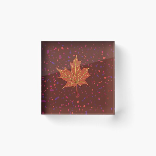 Item preview, Autumn Colors Maple Leaf Botanical Drawing  designed and sold by Manitarka.