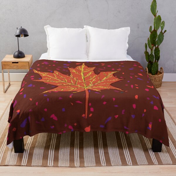 Item preview, Autumn Colors Maple Leaf Botanical Drawing designed and sold by Manitarka.