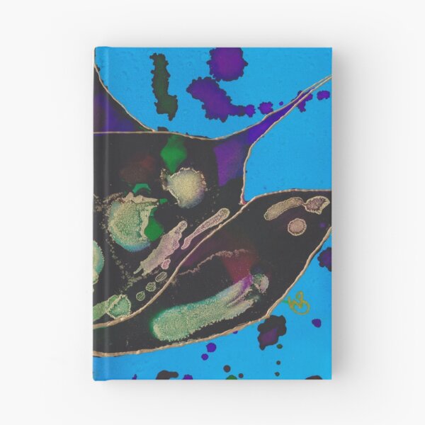 Item preview, Sting Ray Alcohol Ink Painting Digital Print designed and sold by Red Sakura Studio.
