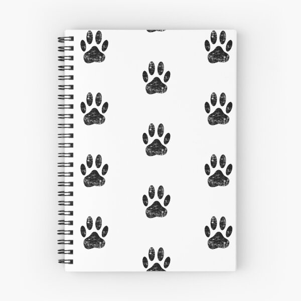 Item preview, Distressed Black Dog Paw Print designed and sold by Almdrs.