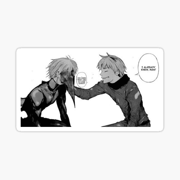 Tokyo Ghoul Manga Stickers Redbubble