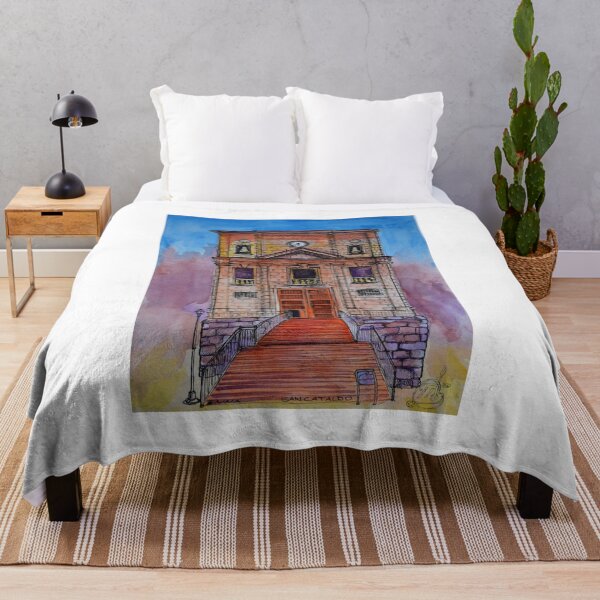 Item preview, Watercolor sketch - Chiesa d San Cataldo. Enna, Sicily designed and sold by Igor Pozdnyakov.