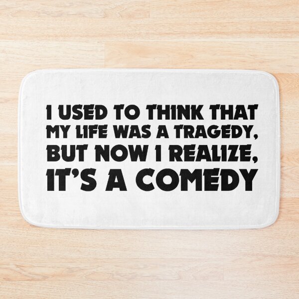 Item preview, Joker 2019 - Tragedy Quote designed and sold by danieljtaylor.