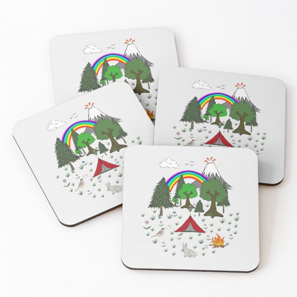 Item preview, Cartoon Camping Scene designed and sold by Rob Price.