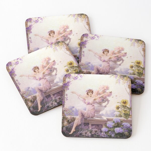 Item preview, Flora - Louise Abbema - c1900 designed and sold by CrankyOldDude.