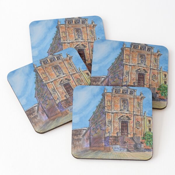 Item preview, Watercolor sketch - Chiesa di Santa Chiara. Enna, Sicily designed and sold by Igor Pozdnyakov.