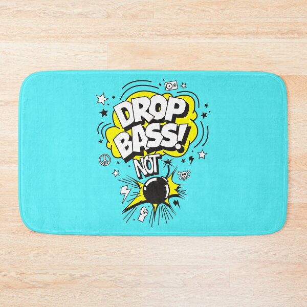 Item preview, Drop bass not bombs! designed and sold by posay.