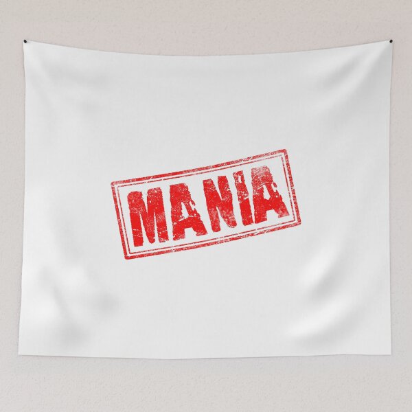 Item preview, Mania (Vintage Stamp) designed and sold by SassyClassyMe.