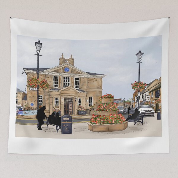Item preview, Wetherby town hall designed and sold by AnnieOgg.