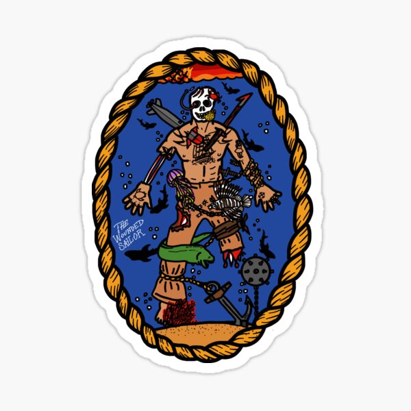 Item preview, The Wounded Sailor designed and sold by AlwaysReadyCltv.