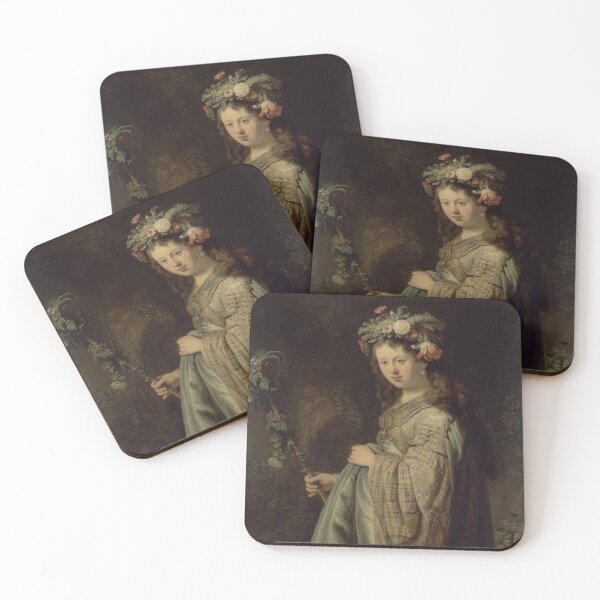 Item preview, Flora - Rembrandt - c1634 designed and sold by CrankyOldDude.