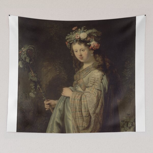Item preview, Flora - Rembrandt - c1634 designed and sold by CrankyOldDude.