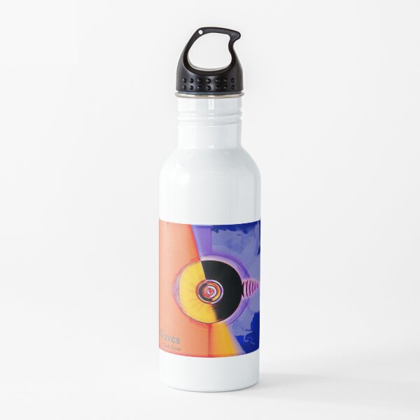 Waves by @zackgrossmusic Water Bottle