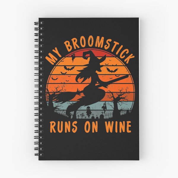 Item preview, My Broomstick Runs on Wine Gift Halloween Witch Costume  designed and sold by Nikolaienko Artem.