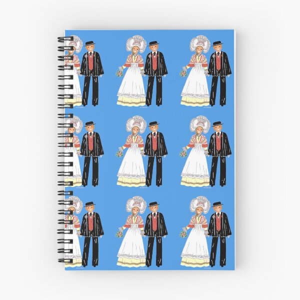 Item preview, Married from NORMANDY, France. color background designed and sold by Catherine Debusne.