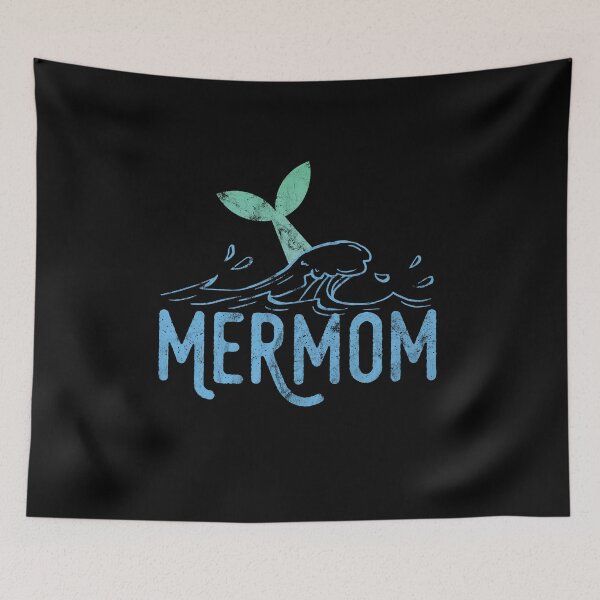 Item preview, Mermom - Mom Costume - Mermaid Costume - Halloween Shirt designed and sold by bkfdesigns.