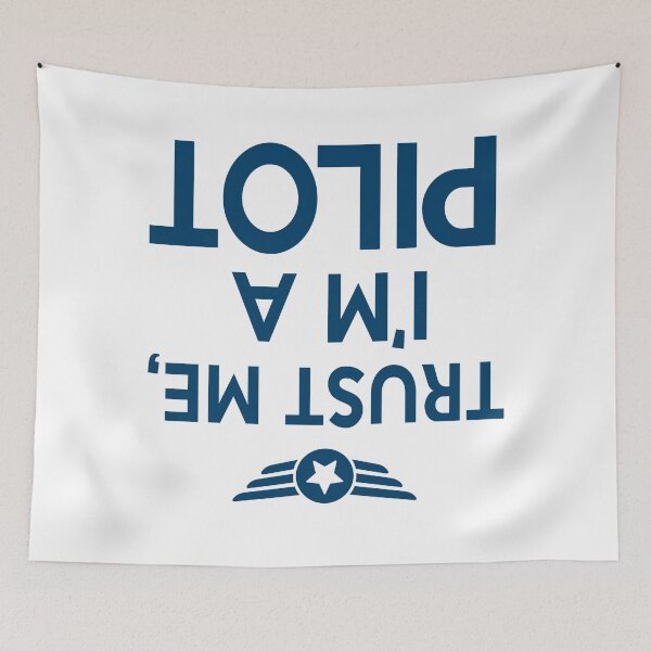 Item preview, TRUST ME, I'M A PILOT designed and sold by LAZY J.