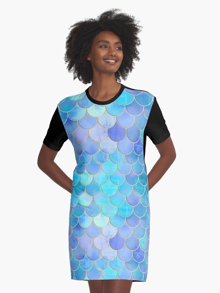 mermaid scale dress