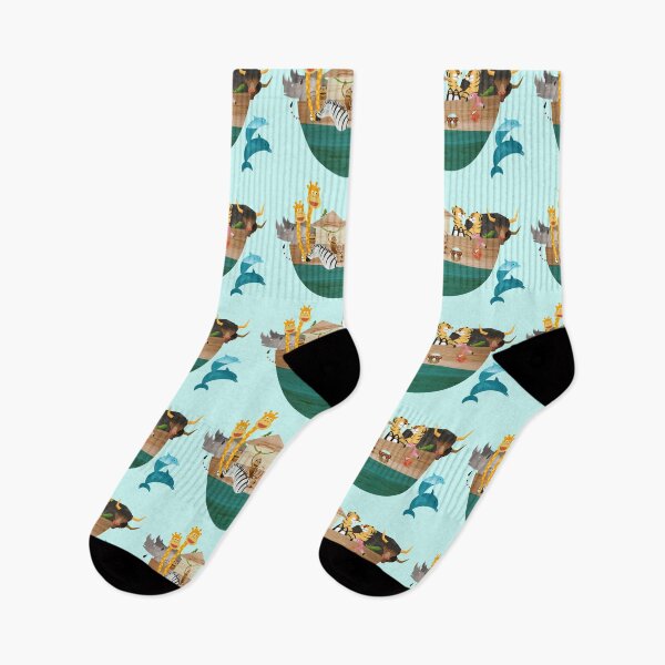 Item preview, Kids Room Illustration Noah’s Ark - All animals aboard designed and sold by Pia Kolle.