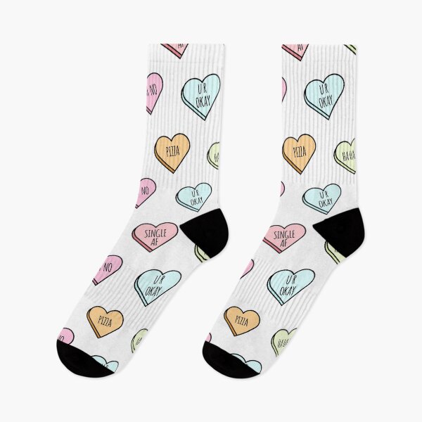 Item preview, Sassy & Sarcastic Candy Heart Pattern designed and sold by tanyadraws.