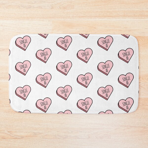 Item preview, Single AF | Funny Valentine's Candy Heart designed and sold by tanyadraws.