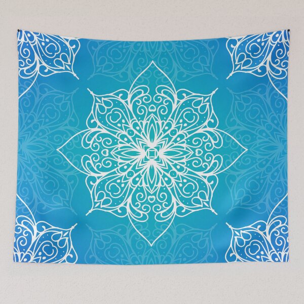 Item preview, Underwater Damask Pattern designed and sold by tanyadraws.