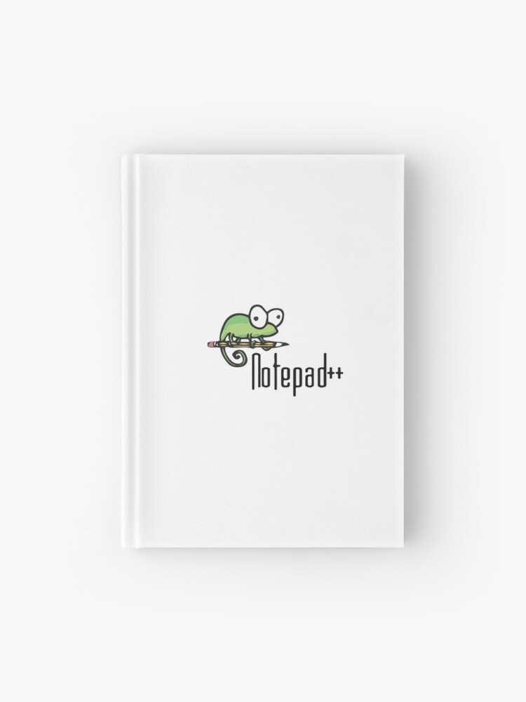 Notepad Logo Hardcover Journal By ron84 Redbubble