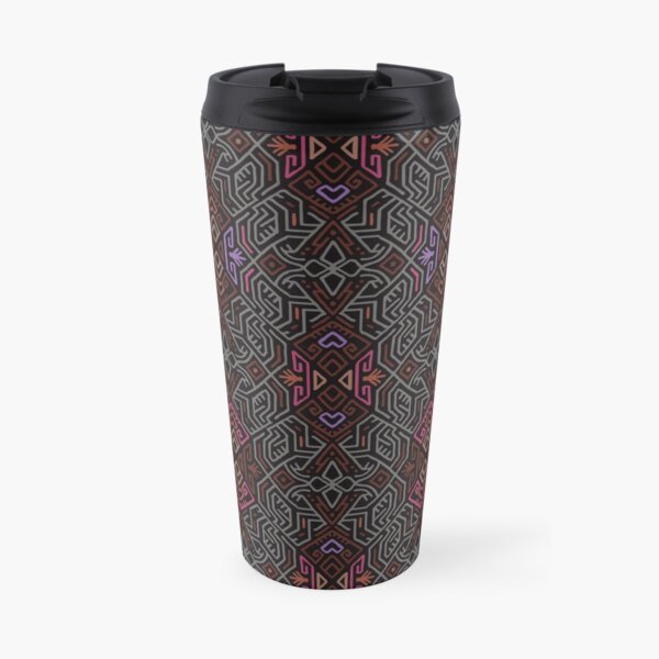 Autumn Tribal Pattern #1 Travel Mug