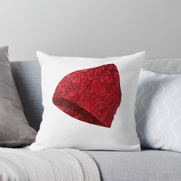 Item preview, Red beanie tøp geometric designed and sold by Cliquehearts.