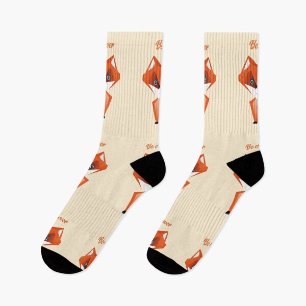 Item preview, Illustration nursery with fox and typography - Be clever fox designed and sold by Pia Kolle.