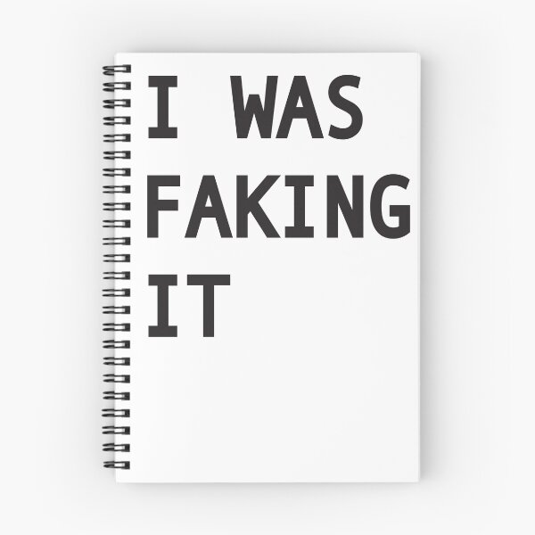 Item preview, I WAS FAKING IT designed and sold by SanneLiR.