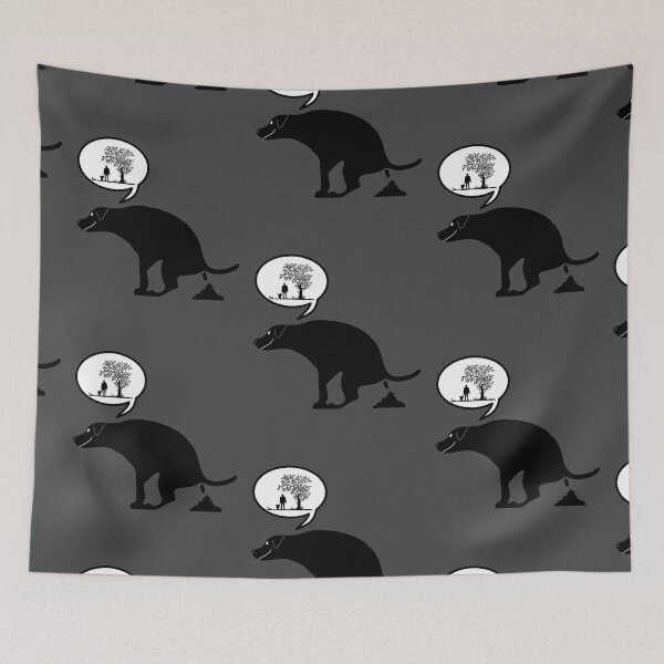 Item preview, Pooping Dog Thoughts designed and sold by Willyboy16.