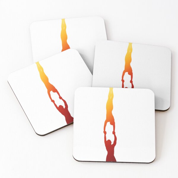 Item preview, Two acrobats doing high hand designed and sold by lauren alanna's shop :).