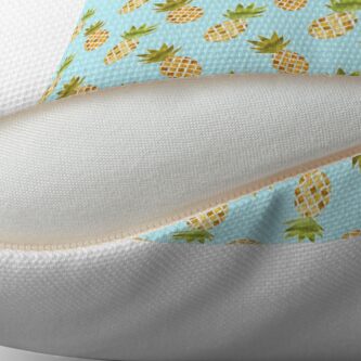 Alternate view of Watercolour Pineapples Pattern Floor Pillow