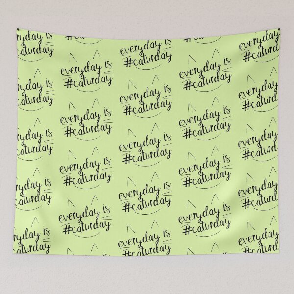 Item preview, Everyday is #Caturday designed and sold by tanyadraws.
