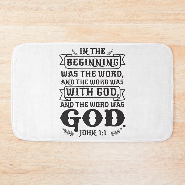 Item preview, John 1:1 designed and sold by plushism.